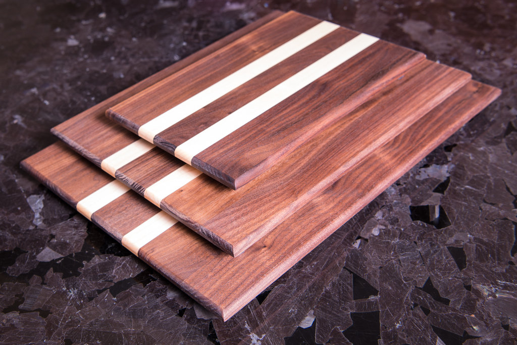 Cutting Board - Dark Walnut and Hard Maple